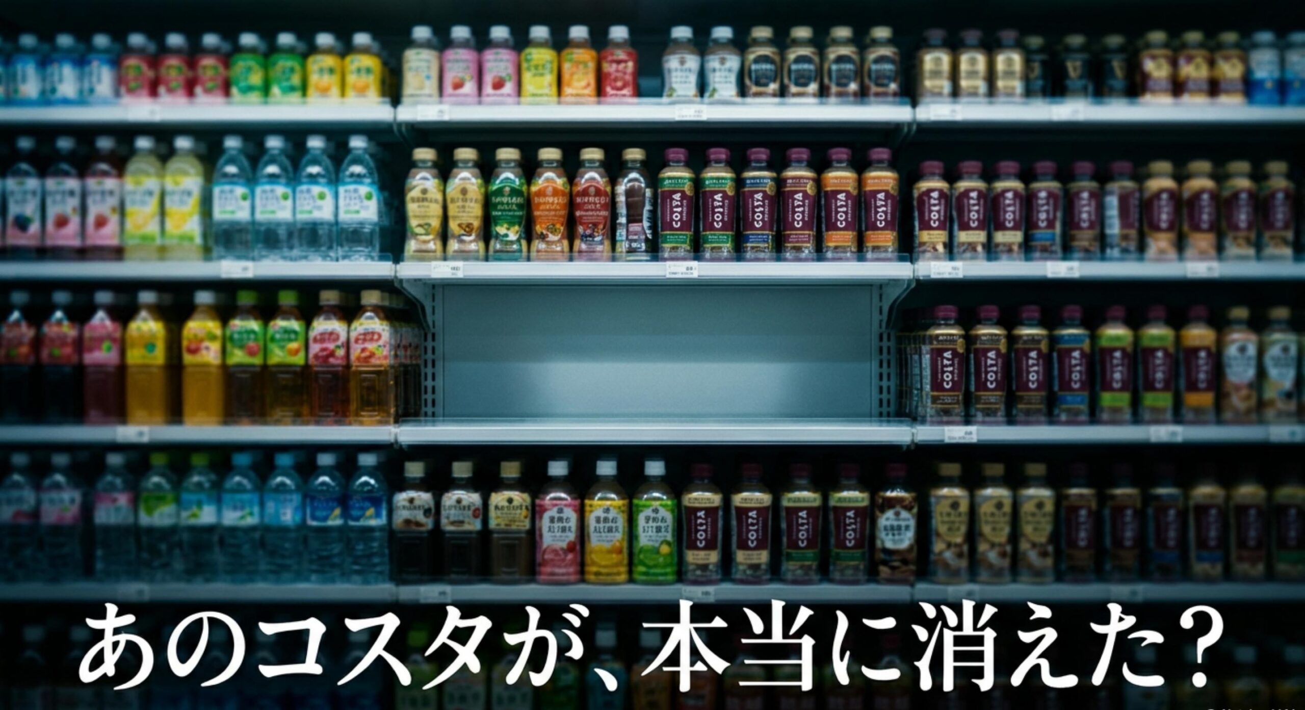コスタコーヒーのペットボトルは本当に販売終了したの?