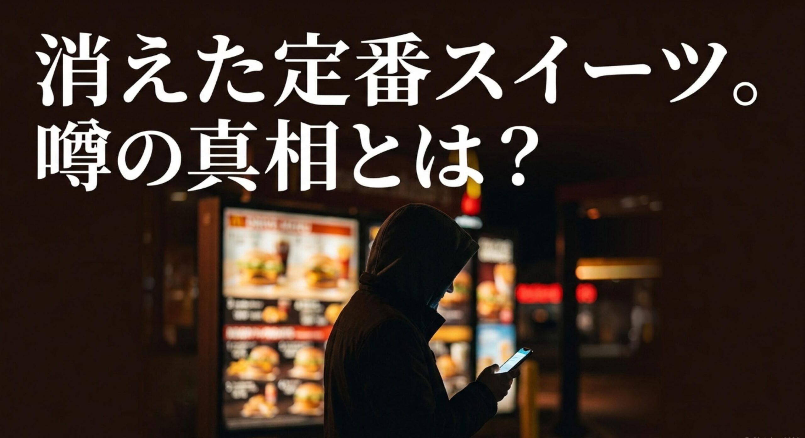 マックサンデー販売終了の噂はなぜ？