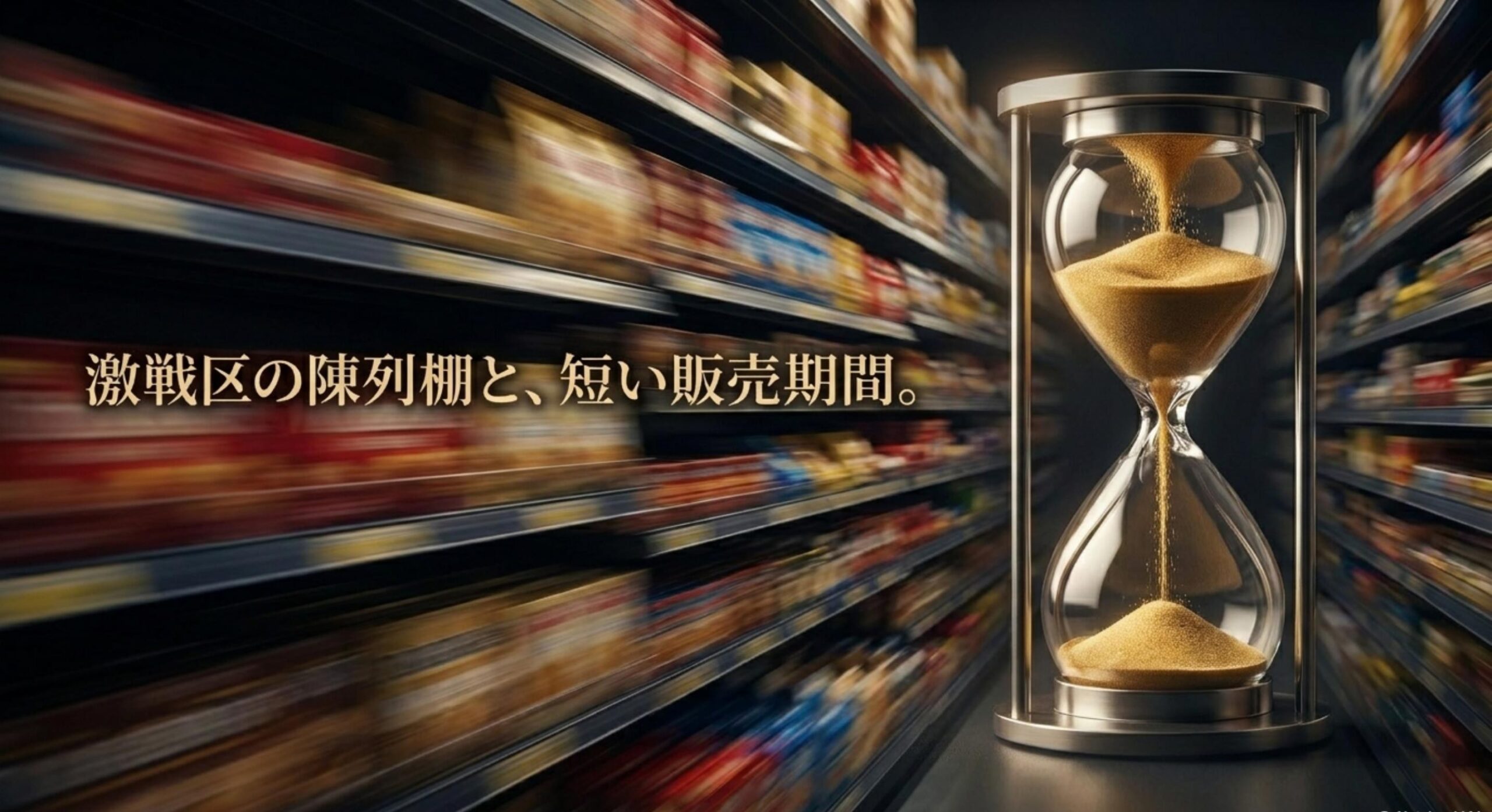 激しいコンビニ棚割り競争によって引き起こされる過去フレーバーの欠品状態