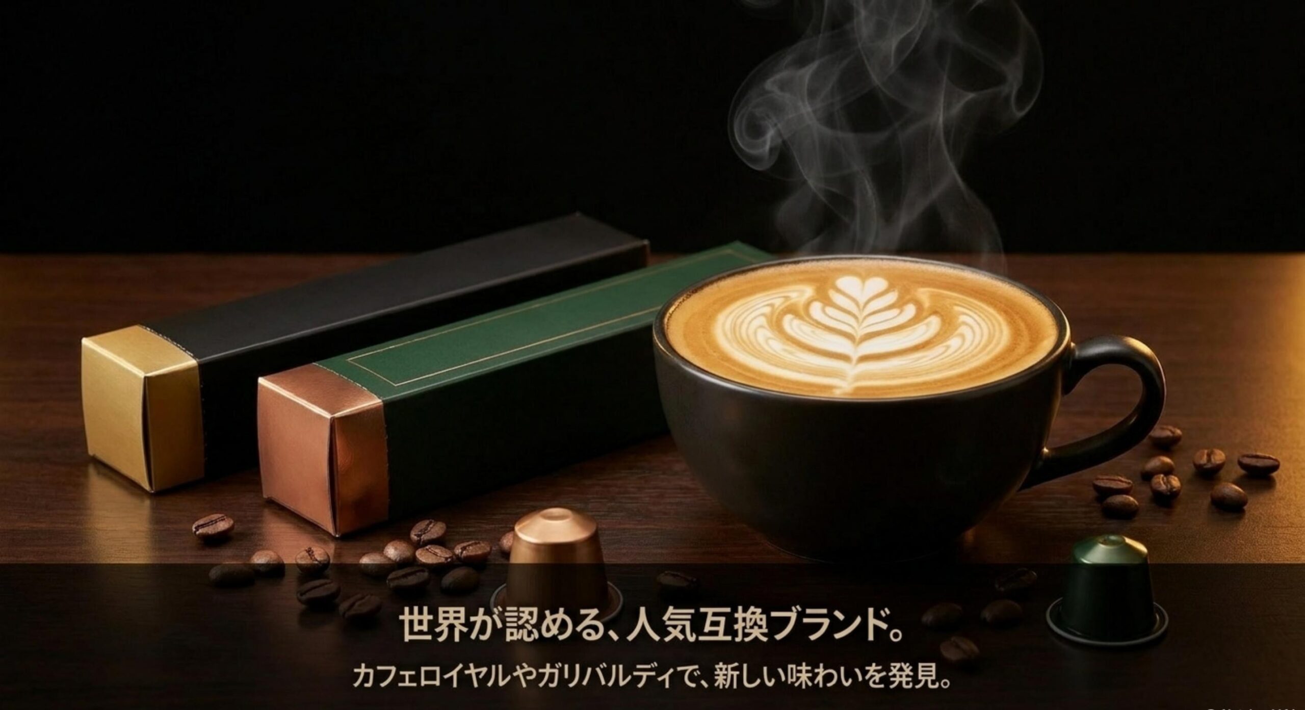 カフェロイヤルをはじめとするドルチェグスト互換カプセルの人気ブランド