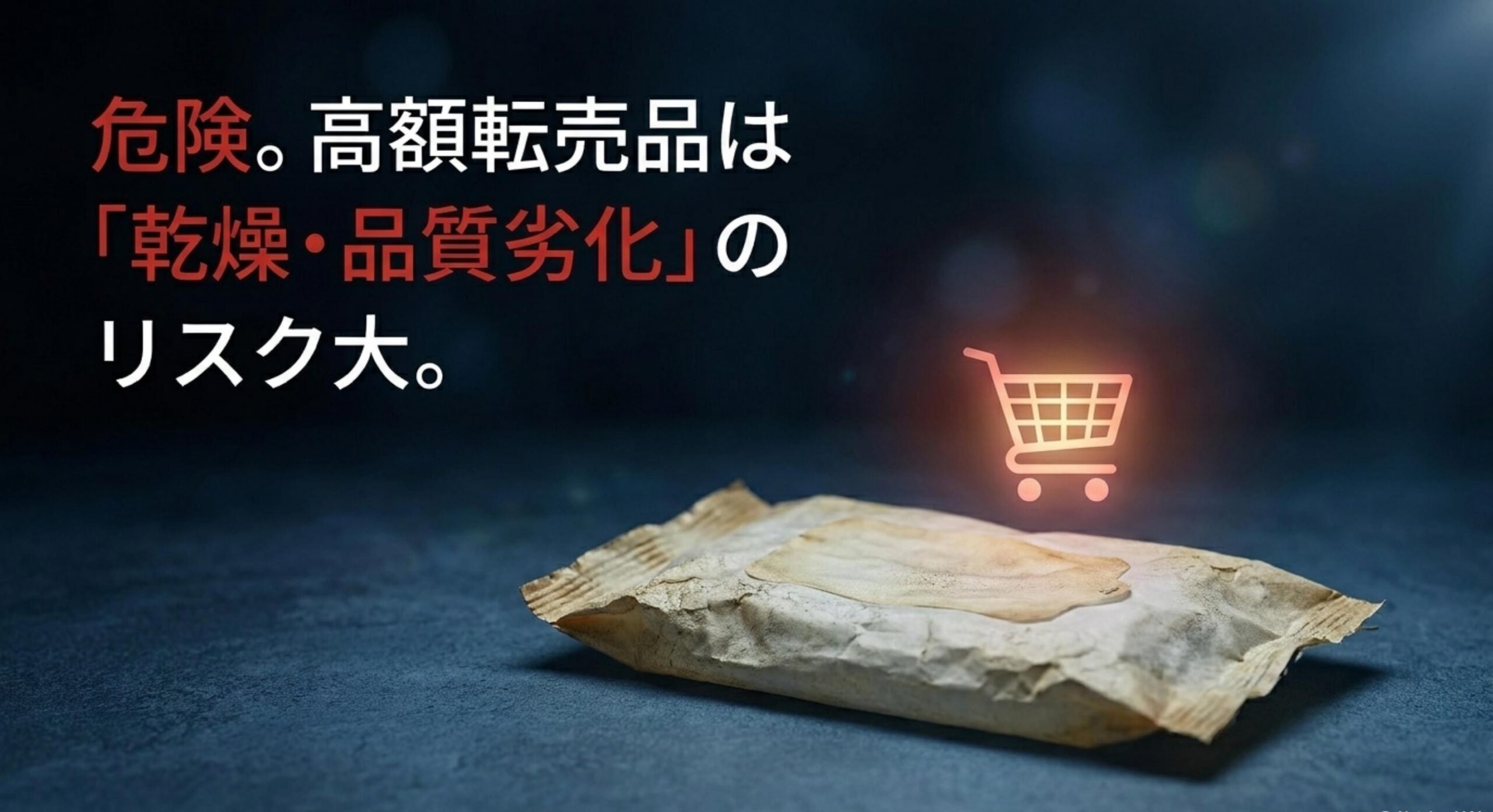 ビオレ さらさらパウダーシート 販売終了 なぜ 高額なEC転売品の購入に伴う品質劣化のリスク
