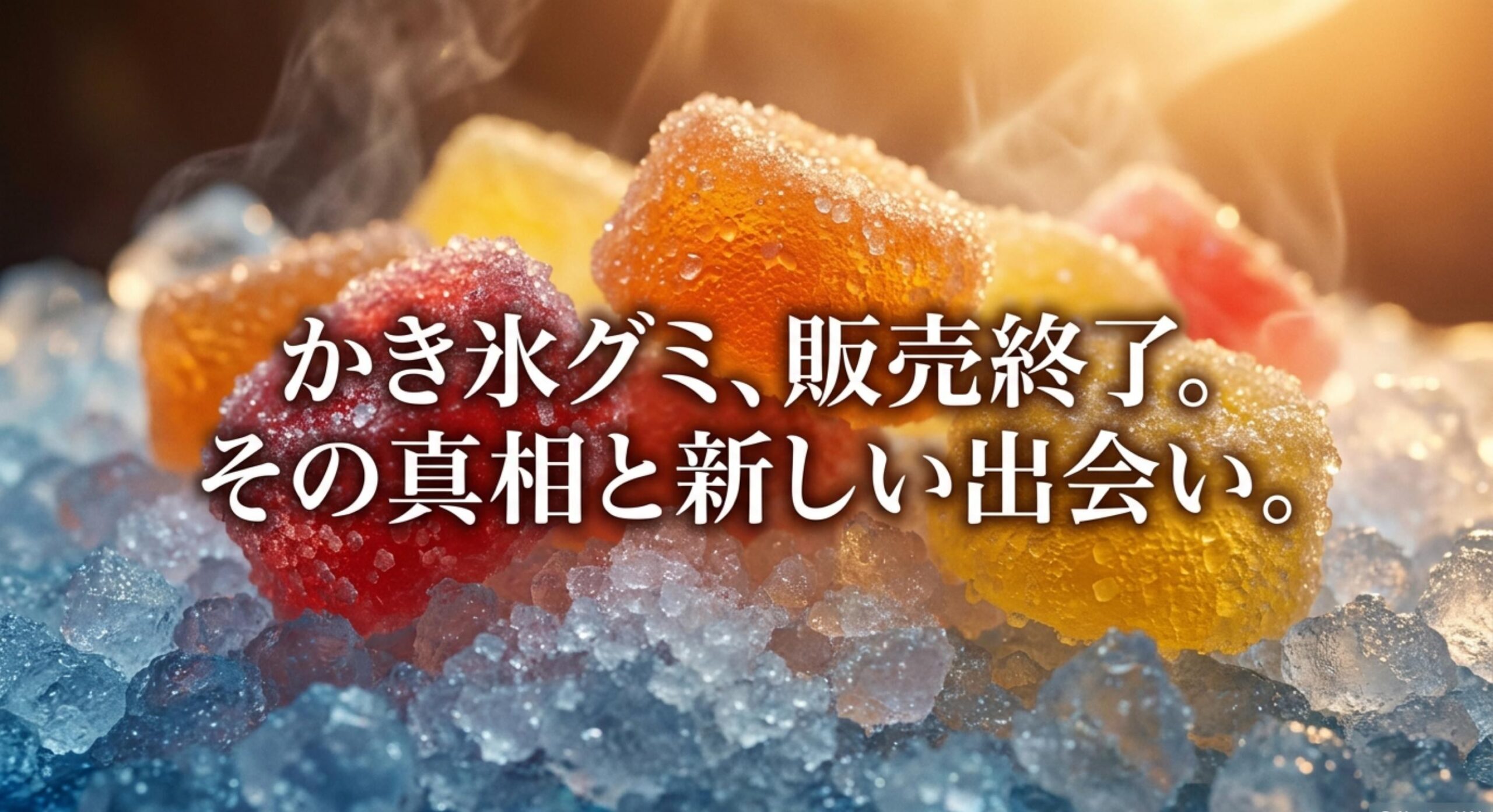 かき氷 グミ 販売終了