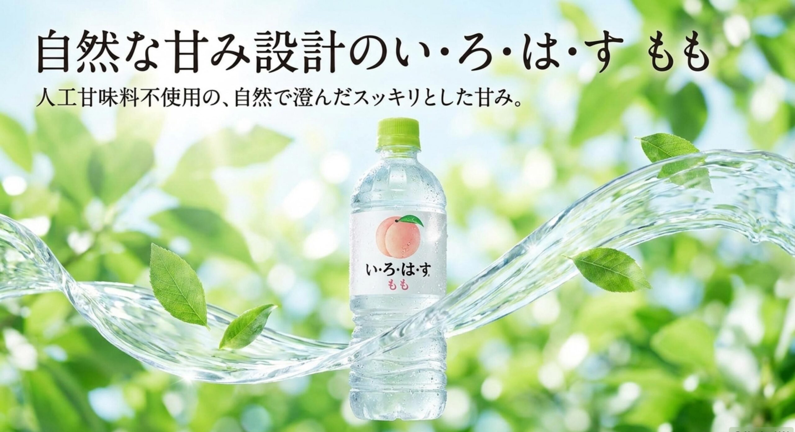 桃の天然水の販売中止後の代替品として挙げられる自然な甘み設計のい・ろ・は・すももの商品画像