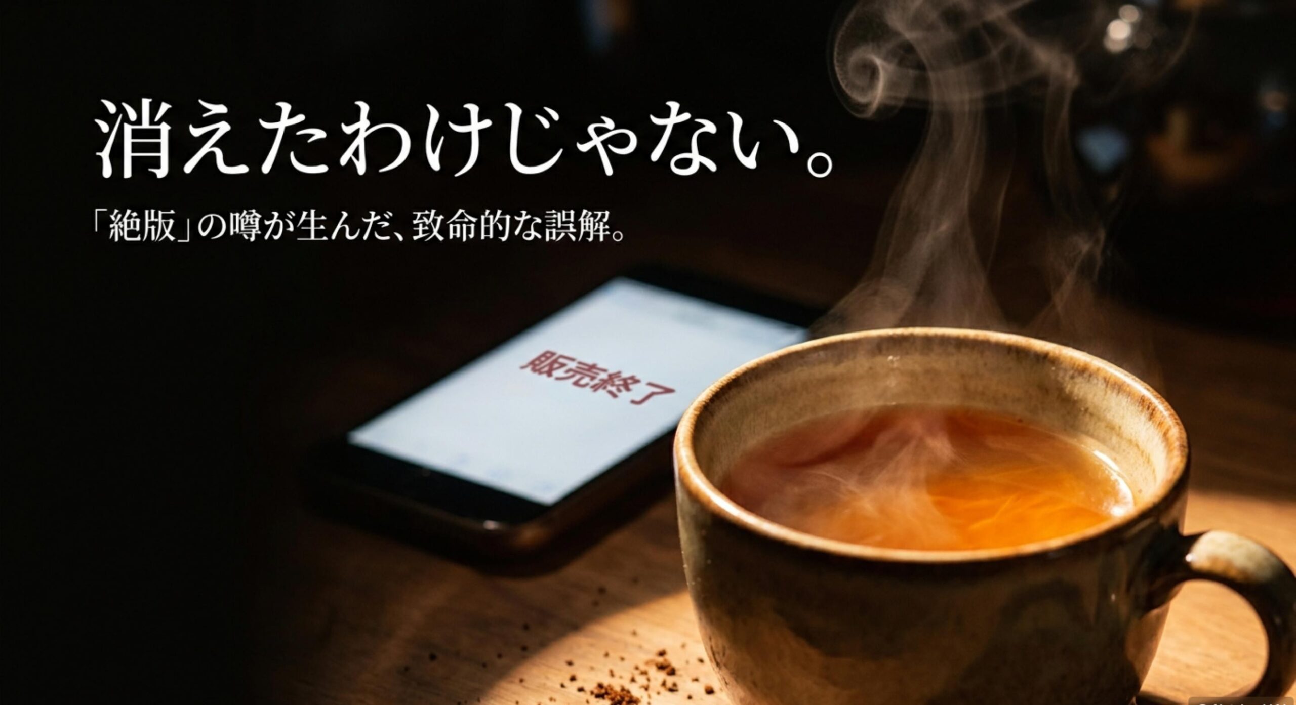 ネスカフェ香り華やぐ販売終了の真相と理由