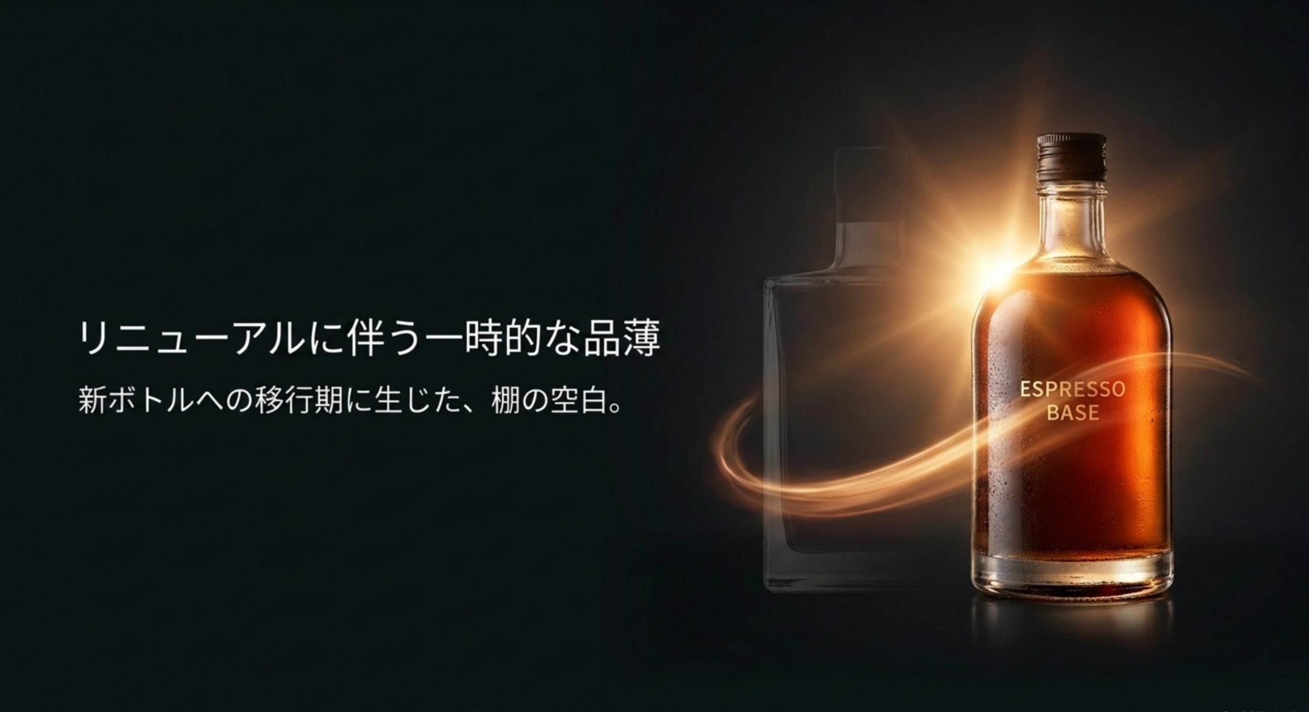リニューアルに伴う一時的な品薄