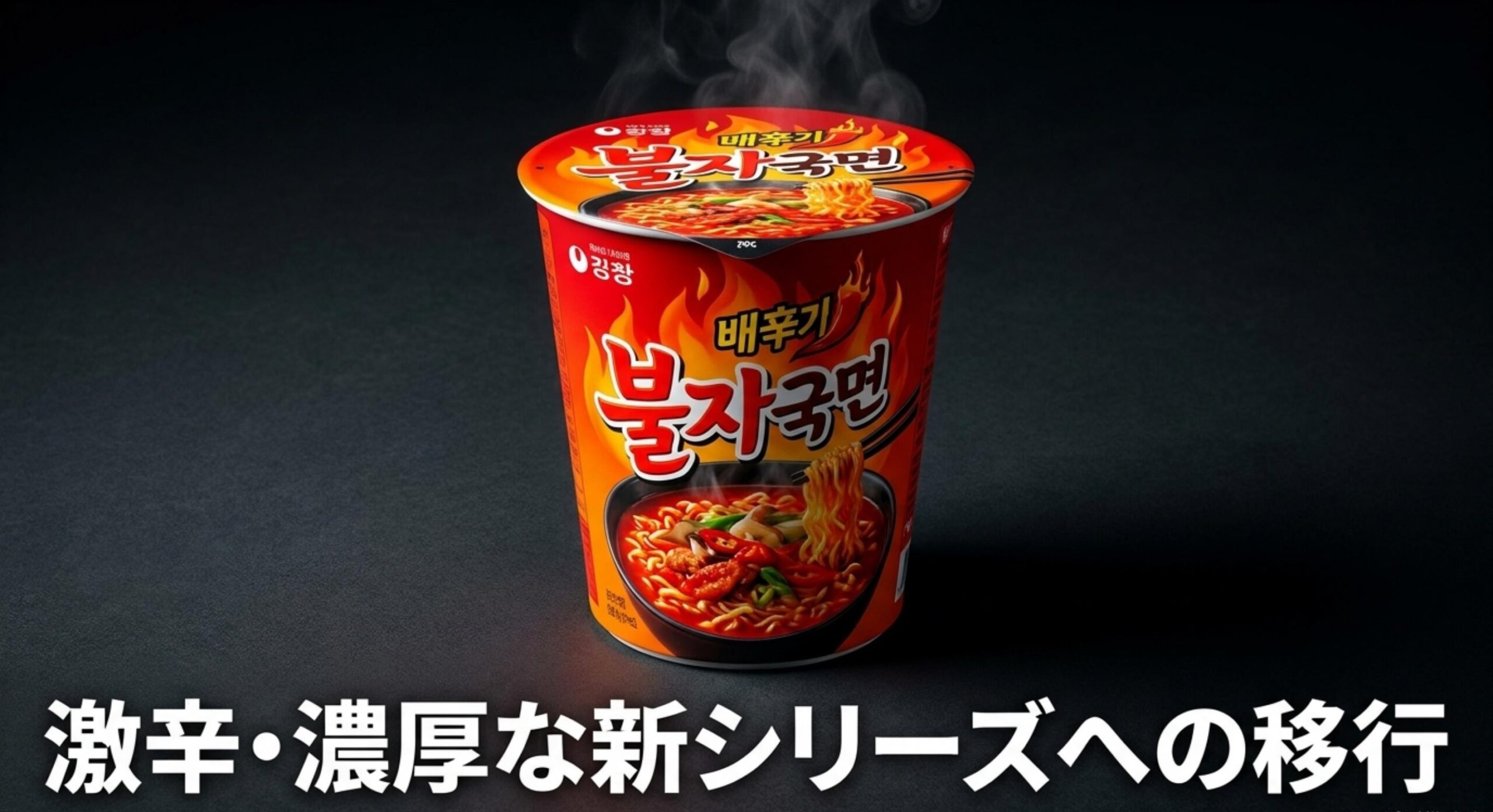 ポックンミョンなどの新シリーズへの移行