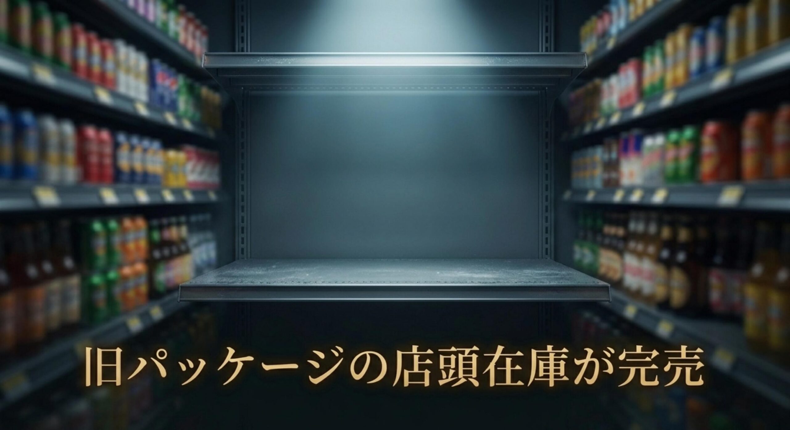 コンビニやスーパーの店頭から消えた理由